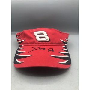 Dale Earnhardt Jr Visor Hat Red Adjustable Hat Adult Red Adjustable OSFA